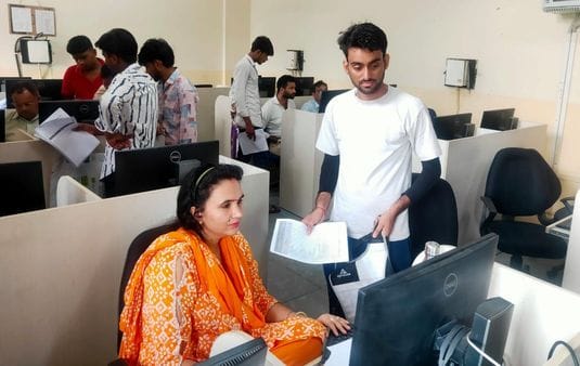Admission process started, 106 students took admission in Sonipat ITI on the first day