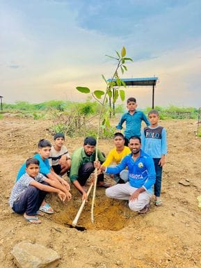 Plant shade trees in the cremation grounds