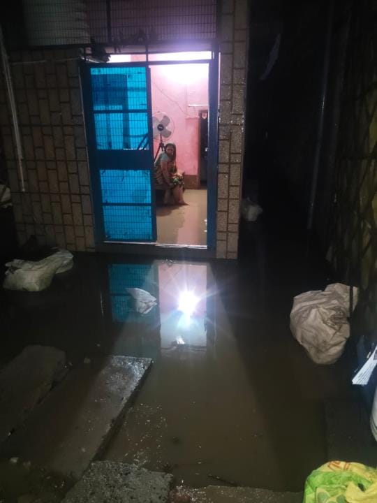 Drain cleaning was not done in Bela, water entered the houses