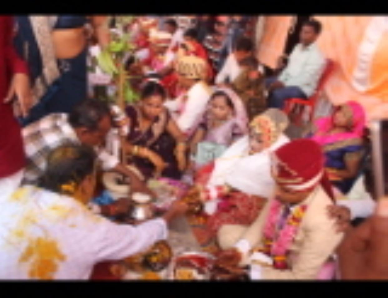 13 couples tied the knot in a mass wedding