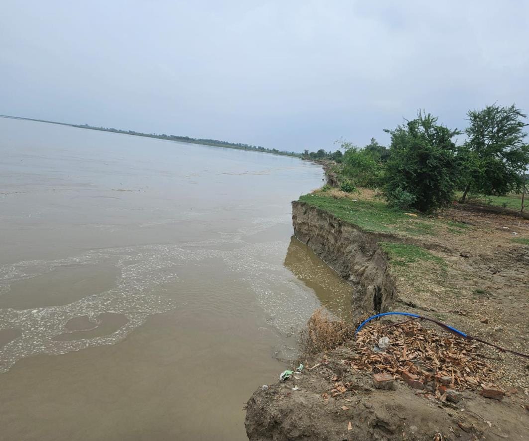 Water level of Saryu increased due to rain in Nepal, 69 cm away from danger mark