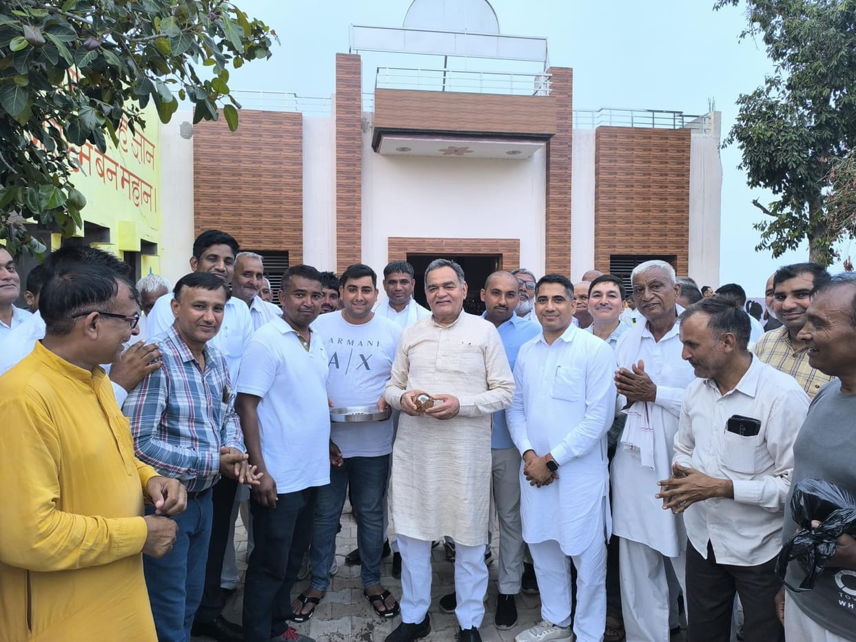 11 development works worth Rs 1.52 crore will be done in Mamanpura village, primary school building will be constructed