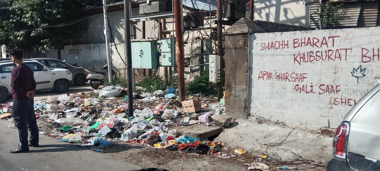 Garbage in Kishtwar