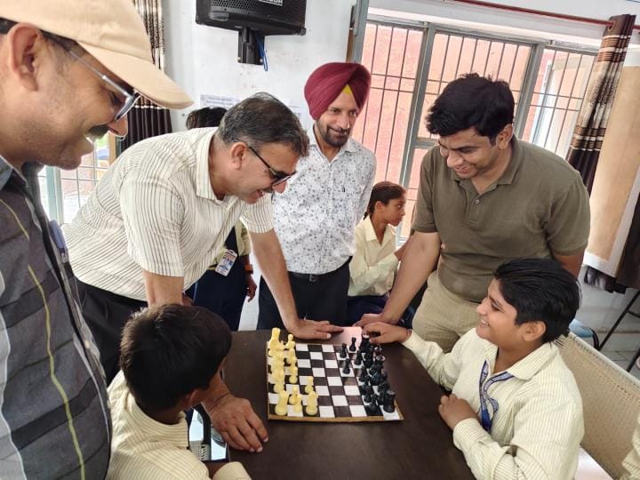 On Chess Day, competitions were organized for students in two categories