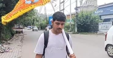 Mannu kumar run Amarnath Yatra