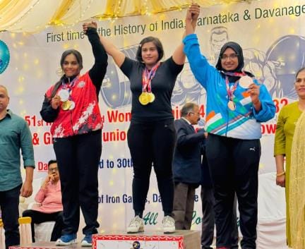 Jyoti of Bhatol Jatan became national champion in powerlifting