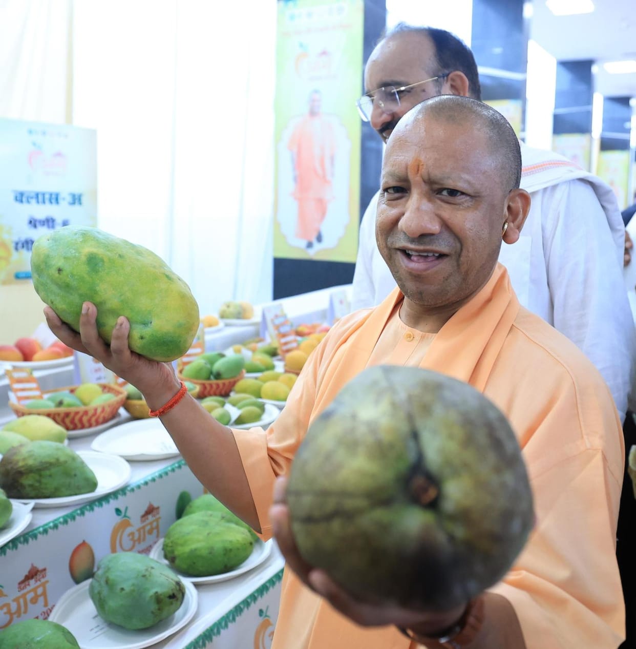 Varieties of mangoes are increasing the pride of UP in the global market: Yogi