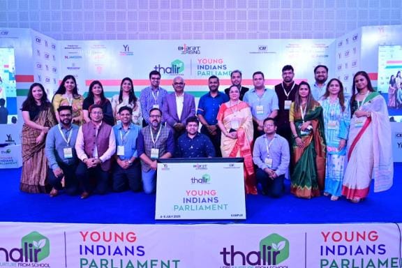 DM said in Young Indians Parliament that the voice of youth is the power of change