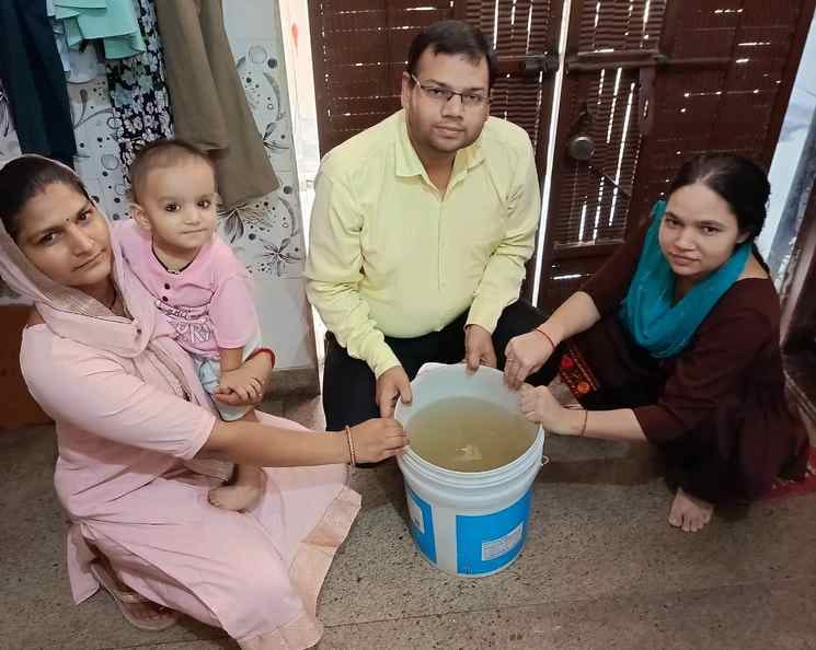 People are troubled due to supply of dirty water in ward 24