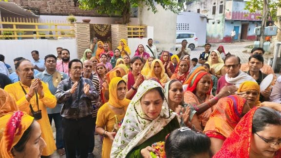 Radha Rani's praises echoed in Salampura