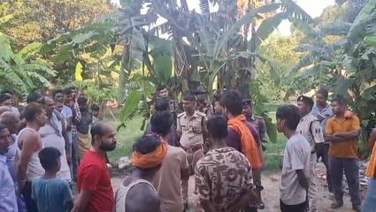 Vaishali Bihar News : father who went to his daughter house was shot dead bihar News bihar police