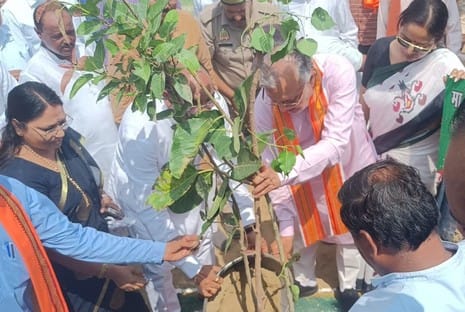 Neem corridor to be built in New Kakra City, Finance Minister planted trees