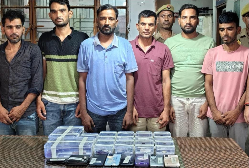 Police caught the robber gang of Baghpat in an encounter