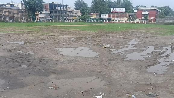 khel maidan ponta condition not good