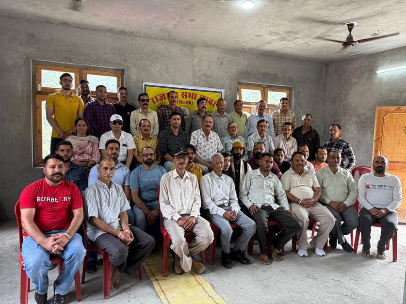 Discussion on the procession of Minjar fair in the meeting of Rajput Sabha