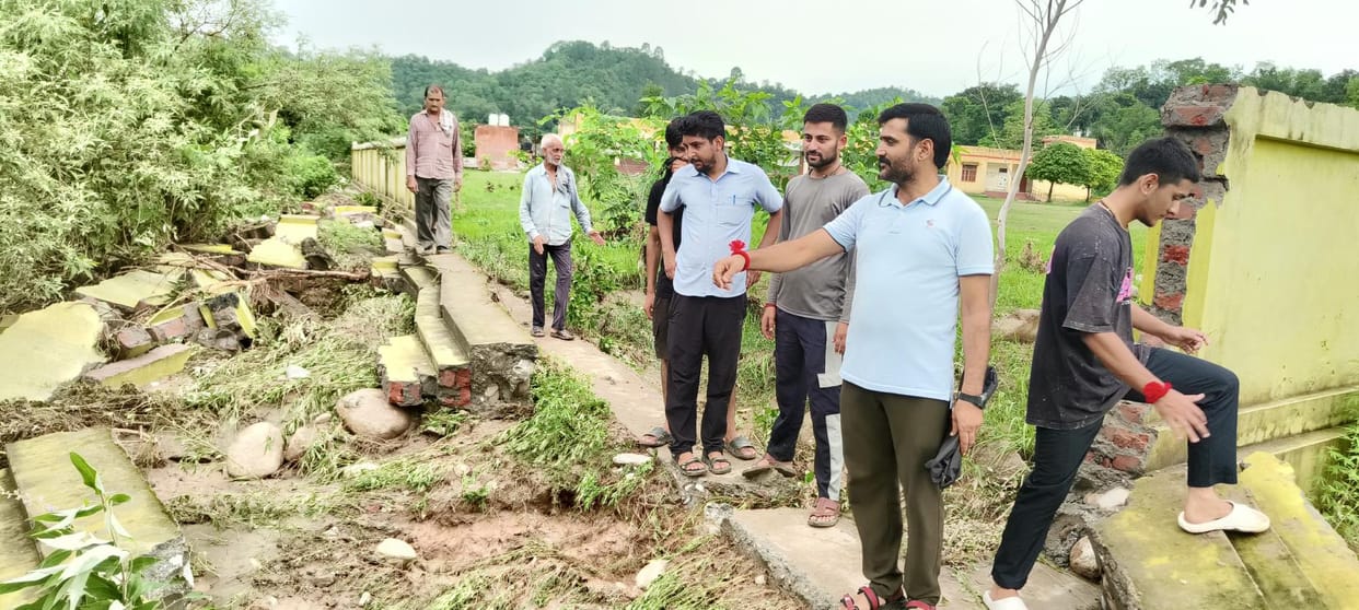 Tawi Water Level Increase