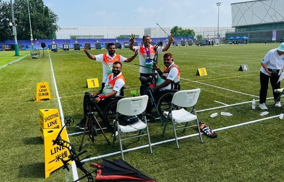 Rohtak's Naveen Dalal won bronze medal in Asian Para Archery Championship