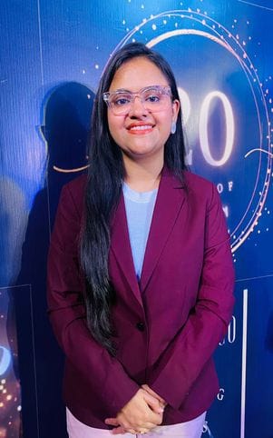 Anushka passed the CA exam with fifth rank in Lucknow division