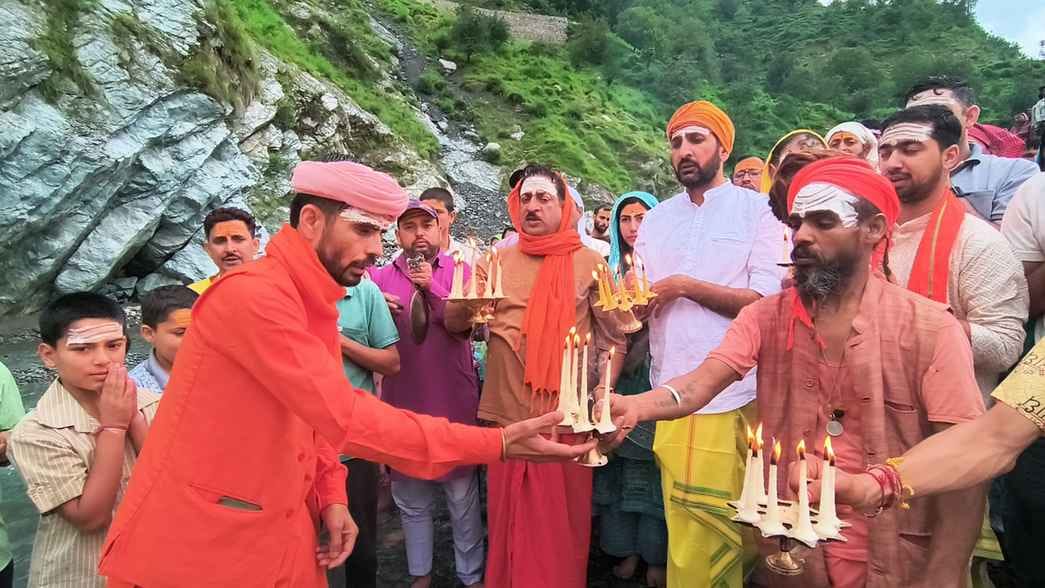 The annual Hari Prayag Kumbh Mela was celebrated with devotion and faith in Sarathali of Bani