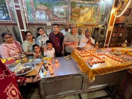 Siddha Chakra Mahamandal Vidhan held in Jain temple