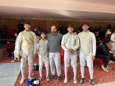 In seven years, the fencer has won 90 medals at the state and national level