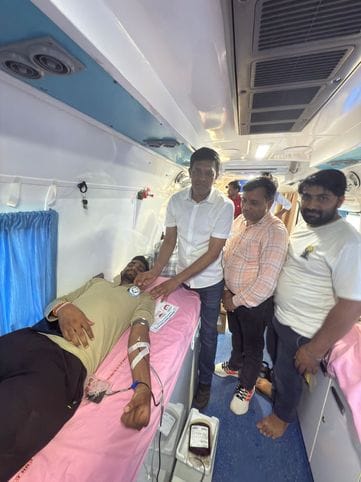 Donating blood is the greatest virtuous act: Abhimanyu