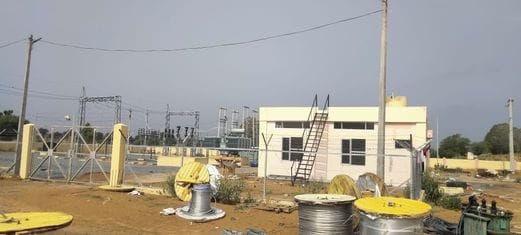 Work of 33 KV power substation completed