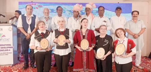 Activists from different countries gave information about social work