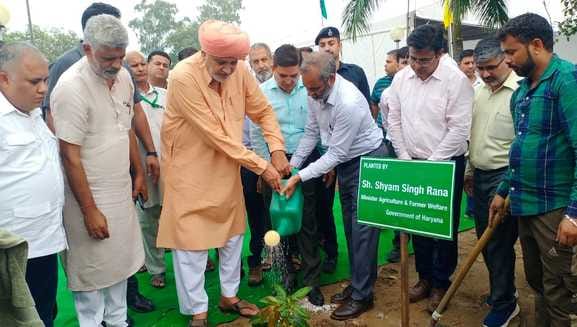 Progressive farmers were honored by the Agriculture Minister in the Fruit Festival