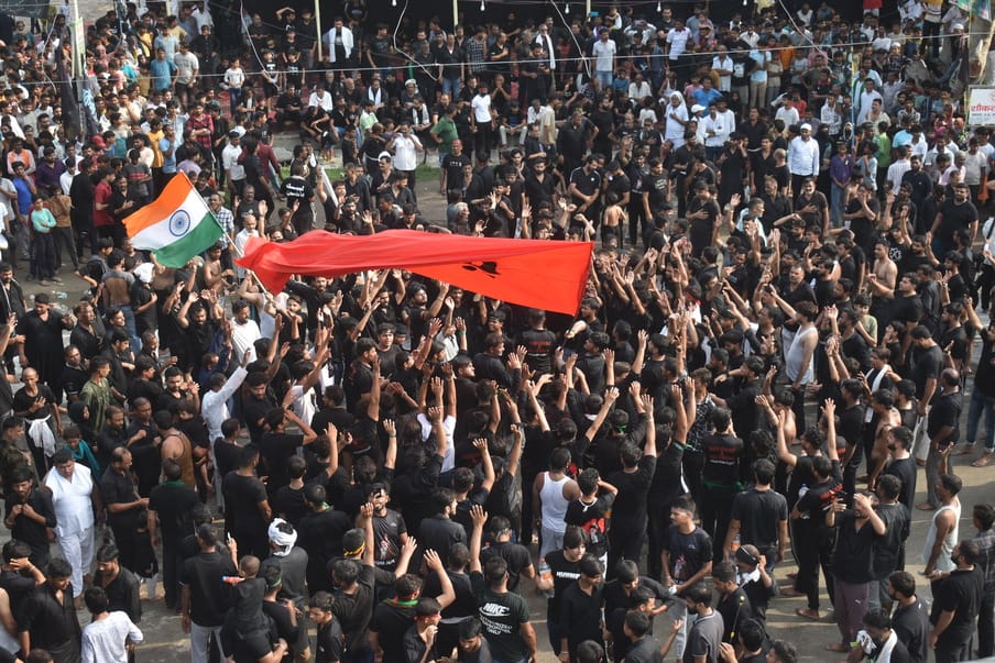 Eyes became moist remembering the martyrdom of Imam Hussain