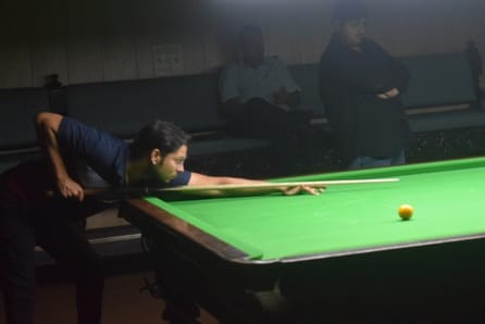Manoj defeated Sameer and qualified for the snooker championship