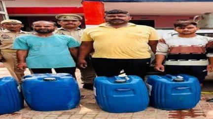Three arrested with 200 liters of adulterated petroleum product