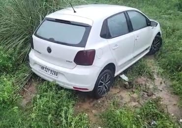 Car went off the road in heavy rain, two women injured