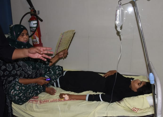 People panicked after the death, crowd gathered in hospitals, doctors were called from homes