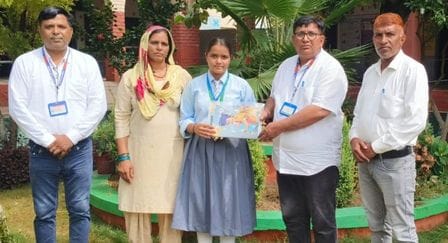 Three students of Belrakha got selected in Navodaya