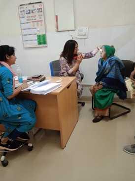 School children and people above 40 years of age will have their eyes checked