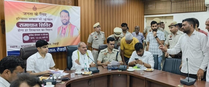 MLA heard the problems in the solution camp