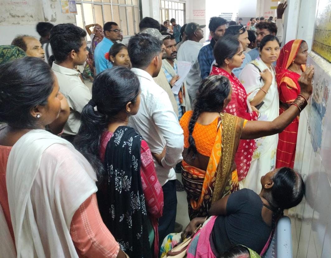OPD crossed 1100, patients had to wait for a long time