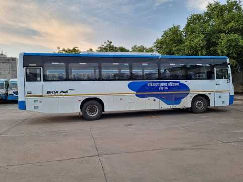 Two AC buses reached the depot, will run to religious places