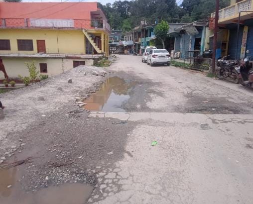 There will be agitation if potholes are not filled in Muwani market