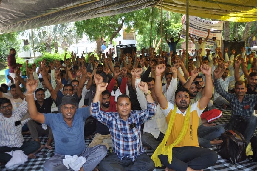 Nationwide strike: Roadways will be blocked today, no work will be done in the corporation