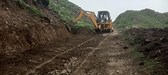 Ramnagar, Basantgarh, Kandglo Morh gulli gla Road, Construction Start