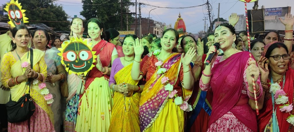 Sri Jagannath Rath Yatra taken out with devotion and gaiety