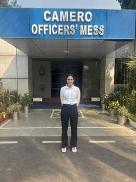 Anjali Duhan became a commissioned officer in the Indian Air Force