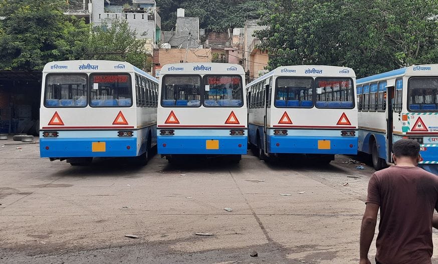 Four ordinary buses joined the roadways fleet