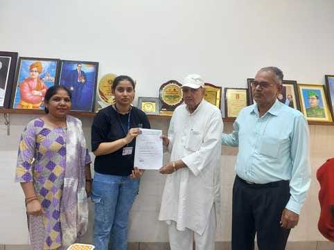 Students complete their internship