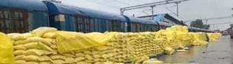 Video of fertilizer getting wet in rain goes viral on social media