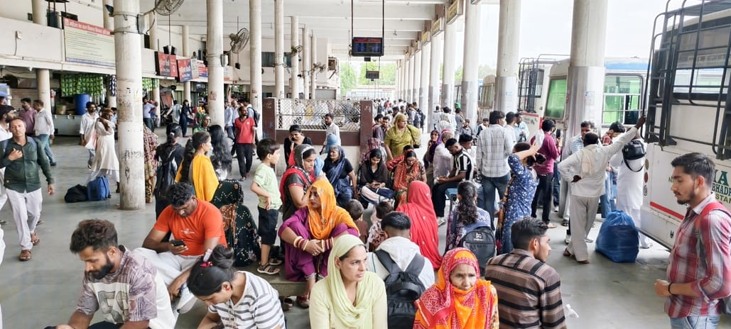 The strike did not have much effect, 90 percent of the roadways buses were running