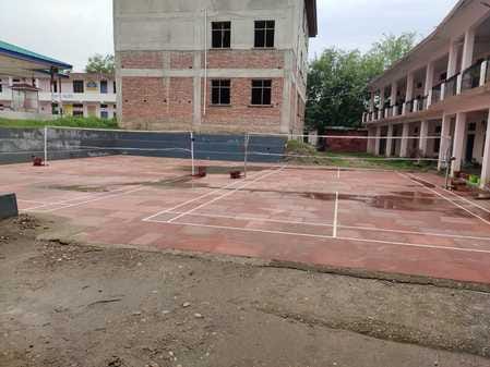 Students will get facilities of gym and badminton court