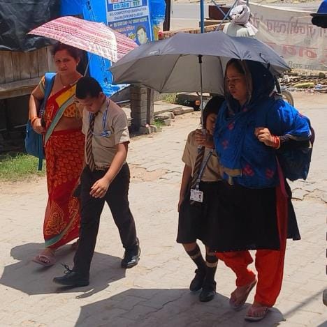 Monsoon is dry, no relief during the day, no comfort at night